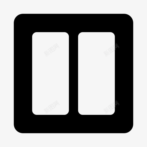 布局计划程序图标svg_新图网 https://ixintu.com glyph v2 布局 程序 系统 网格 计划