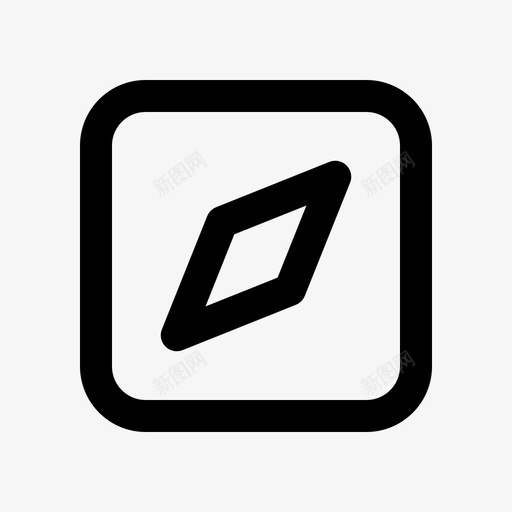 指南针假日标志图标svg_新图网 https://ixintu.com 交通 假日 指南针 旅行 旅行包 标志