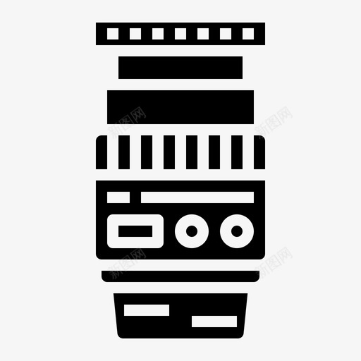 镜头摄影98填充图标svg_新图网 https://ixintu.com 填充 摄影 镜头