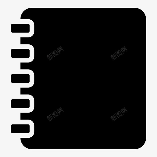 笔记本日记教育图标svg_新图网 https://ixintu.com 学习 教育 教育和学校 日记 笔记本 记事本