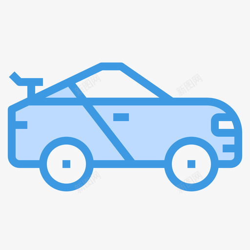 赛车15号车蓝色图标svg_新图网 https://ixintu.com 15号车 蓝色 赛车