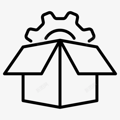 seo包盒子装备图标svg_新图网 https://ixintu.com seo包 seo开发 优化 盒子 装备