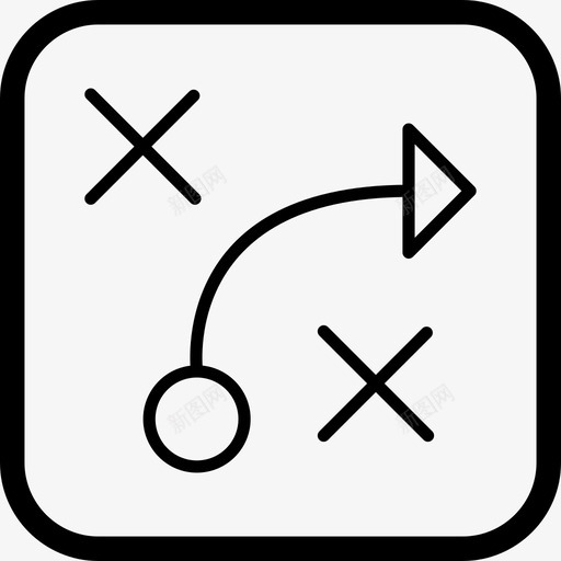 战术业务计划图标svg_新图网 https://ixintu.com 业务 战术 战略 计划