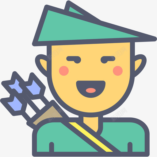 阿切尔幻想14线性颜色图标svg_新图网 https://ixintu.com 幻想 线性 阿切 颜色