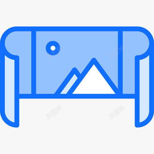 全景摄影师3蓝色图标svg_新图网 https://ixintu.com 全景 摄影师 蓝色