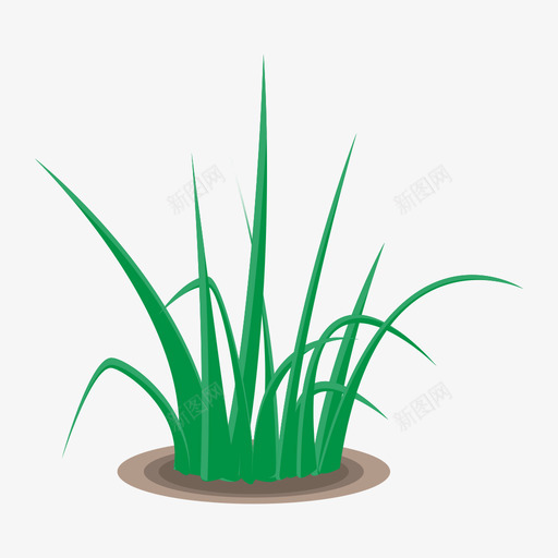 grasssvg_新图网 https://ixintu.com grass 扁平 简约