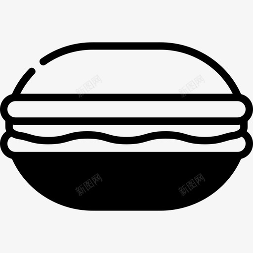 马卡龙面包店精致图标svg_新图网 https://ixintu.com 精致 美味 花哨 面包店 马卡