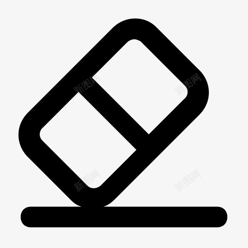橡皮擦删除业务和管理图标svg_新图网 https://ixintu.com 业务 删除 橡皮擦 管理