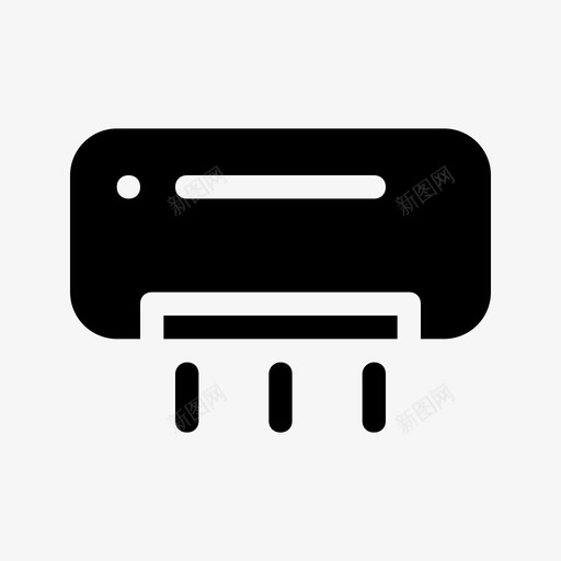 空调清凉避暑图标svg_新图网 https://ixintu.com 暑假踏实 清凉 空调 避暑