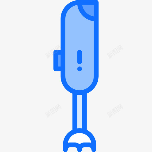 搅拌机厨房101蓝色图标svg_新图网 https://ixintu.com 厨房 搅拌机 蓝色
