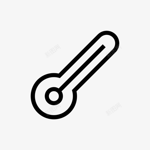 温度计热实验室图标svg_新图网 https://ixintu.com 刻度 医疗保健线 实验室 温度 温度计 热