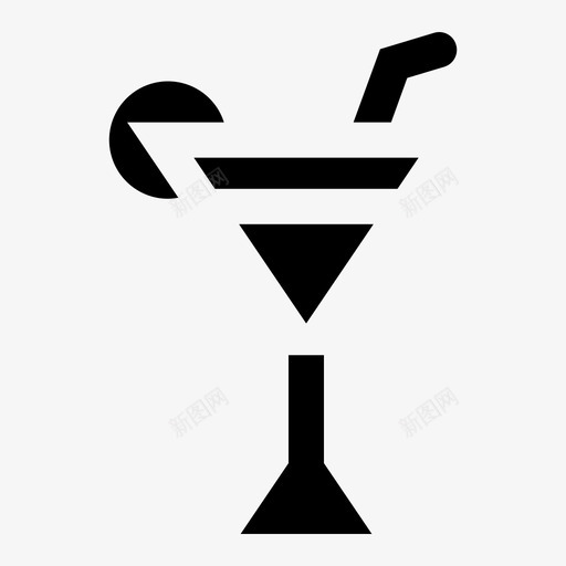 鸡尾酒饮料假日图标svg_新图网 https://ixintu.com 假日 夏日 夏日套装 旅行 饮料 鸡尾酒