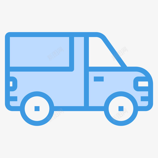 货车15号车厢蓝色图标svg_新图网 https://ixintu.com 15号 蓝色 货车 车厢