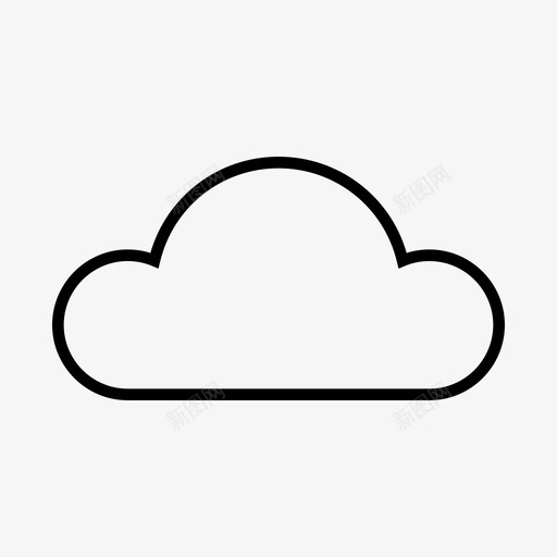 云覆盖季节图标svg_新图网 https://ixintu.com 云 天气 季节 自然2大纲 覆盖