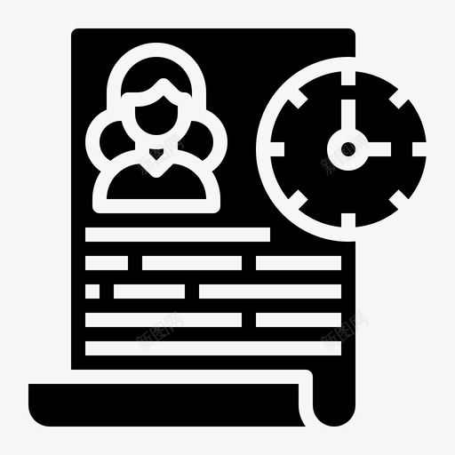 时间管理管理73填充图标svg_新图网 https://ixintu.com 填充 时间管理 管理