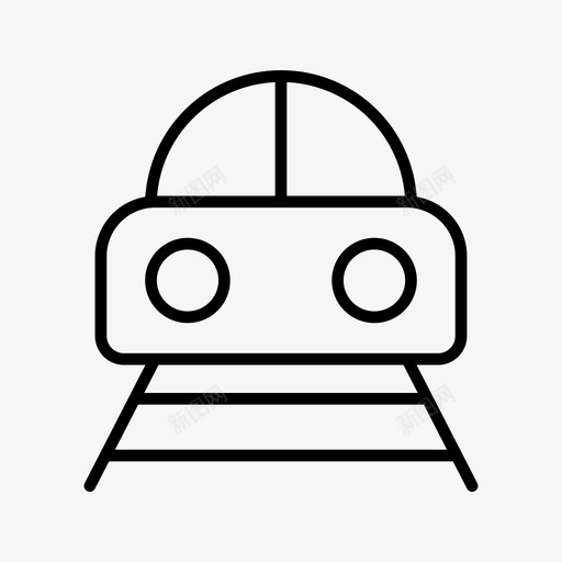 火车快速交通地铁图标svg_新图网 https://ixintu.com 交通 地铁 快速交通 火车