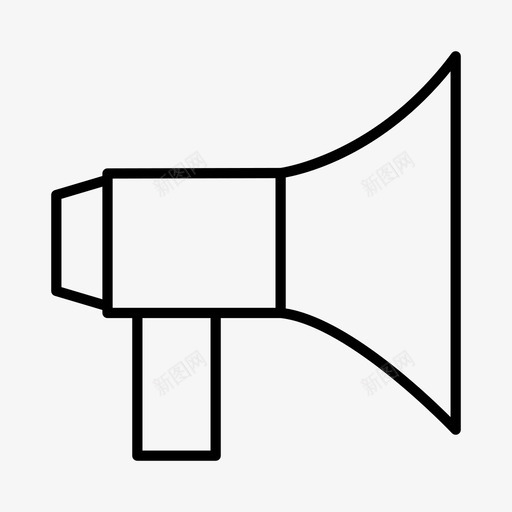 扩音器歌舞厅音乐剧图标svg_新图网 https://ixintu.com 剧院 扩音器 歌舞厅 舞台表演 表演艺术 音乐剧