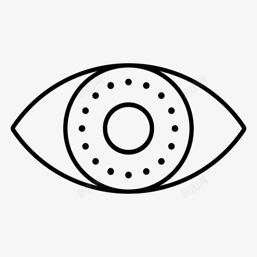 眼睛找到壮丽图标svg_新图网 https://ixintu.com 壮丽 工具 找到 搜索 眼睛 秋天