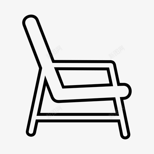椅子坐垫餐厅图标svg_新图网 https://ixintu.com 坐垫 家具 座椅 椅子 餐厅