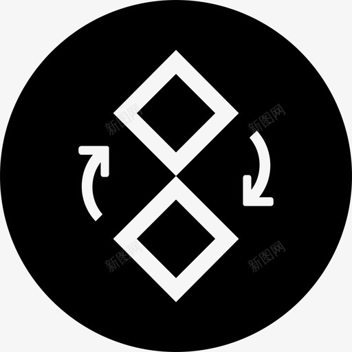 传输箭头连接图标svg_新图网 https://ixintu.com 传输 图标 文件 界面 箭头 转换 连接