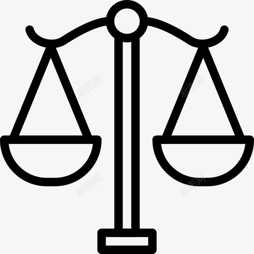 正义密码和货币6线性图标svg_新图网 https://ixintu.com 密码和货币6 正义 线性
