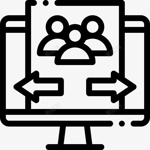 战略营销124线性图标svg_新图网 https://ixintu.com 战略 线性 营销