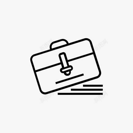 快手袋商务购物图标svg_新图网 https://ixintu.com 商务 工作 快手袋 购物