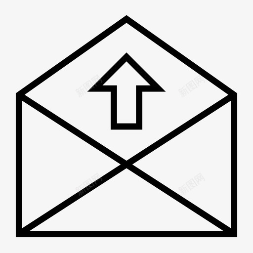 电子邮件互联网技术信息传递图标svg_新图网 https://ixintu.com 互联网 传递 信息 发送 外发 技术 电子邮件 邮件