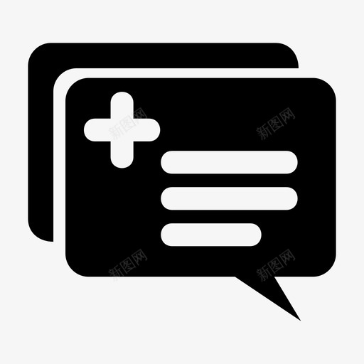 聊天商务电话图标svg_新图网 https://ixintu.com 商务 客户服务 帮助 支持 电话 聊天