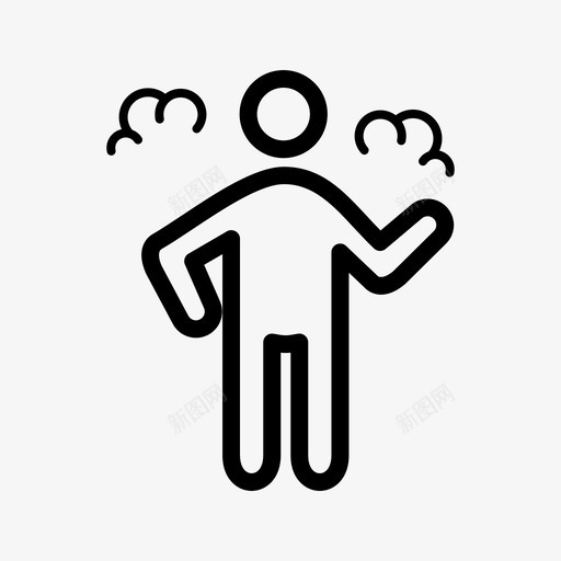 愤怒的人愤怒争吵图标svg_新图网 https://ixintu.com 争吵 愤怒 愤怒的人 生气 责骂