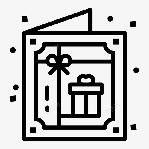 生日贺卡庆典图标svg_新图网 https://ixintu.com 庆典 生日 聚会 请柬 贺卡