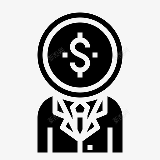 投资者商人买方图标svg_新图网 https://ixintu.com 买方 卖方 商人 投资者 金融 黑市