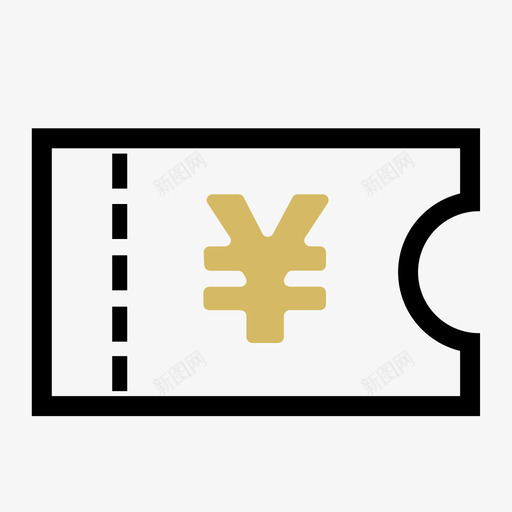 优惠券svg_新图网 https://ixintu.com 优惠券 线性 多色