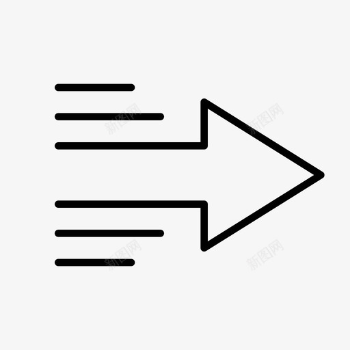 正确的方向之后继续图标svg_新图网 https://ixintu.com 下一步 之后 前进 方向线 正确的方向 继续