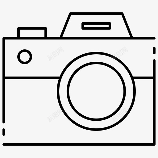 相机数码设备图标svg_新图网 https://ixintu.com 技术 摄影 数码 相机 纳康 设备 通信
