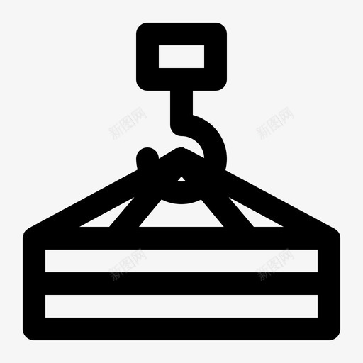 起重建筑工业图标svg_新图网 https://ixintu.com 工业 工具施工 建筑 现场 起重