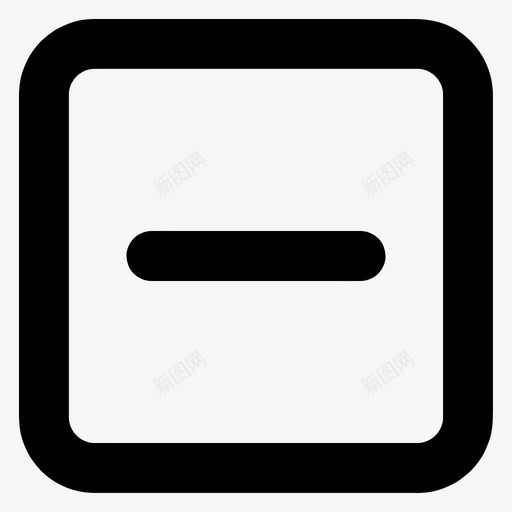 减号按钮减少图标svg_新图网 https://ixintu.com 减号 减少 删除 按钮 电子商务