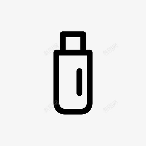 闪盘存储器U盘图标svg_新图网 https://ixintu.com U盘 存储器 闪盘