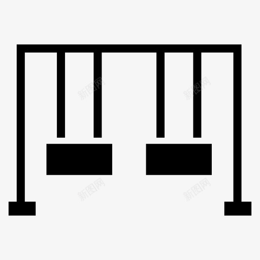 秋千摇篮吊索图标svg_新图网 https://ixintu.com 吊索 图标 开发 摇摆 摇篮 用户界面 秋千 网页设计