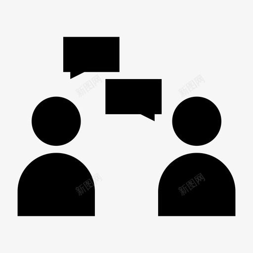 会议协会俱乐部图标svg_新图网 https://ixintu.com 业务扎实 会议 俱乐部 协会 社会 组织
