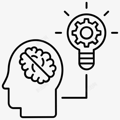 脑力训练头脑风暴创造力图标svg_新图网 https://ixintu.com 4行 优化 创造力 头脑 想法 搜索引擎 脑力 视觉 训练 风暴