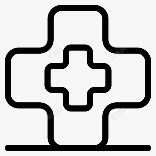 医院医学药学图标svg_新图网 https://ixintu.com 医学 医院 生物学 药学