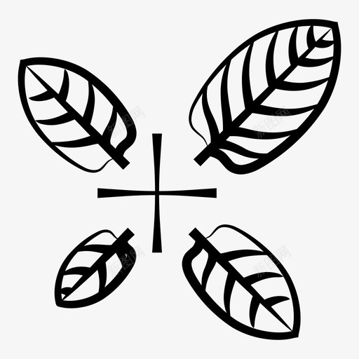 草药桔梗叶子图标svg_新图网 https://ixintu.com 叶子 桔梗 植物 草药 草药和桔梗植物 药房