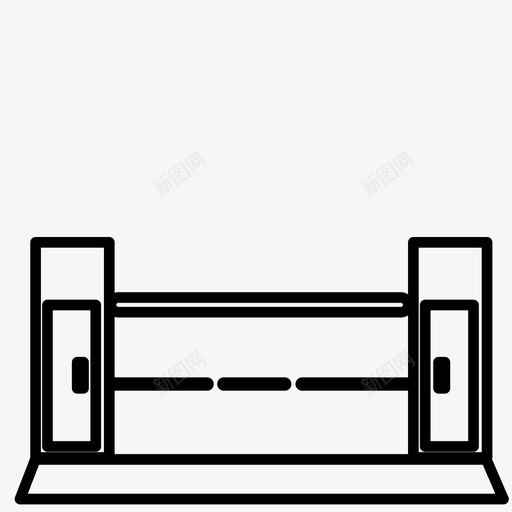 书桌柜家具家图标svg_新图网 https://ixintu.com 书桌 家具 木头 桌子