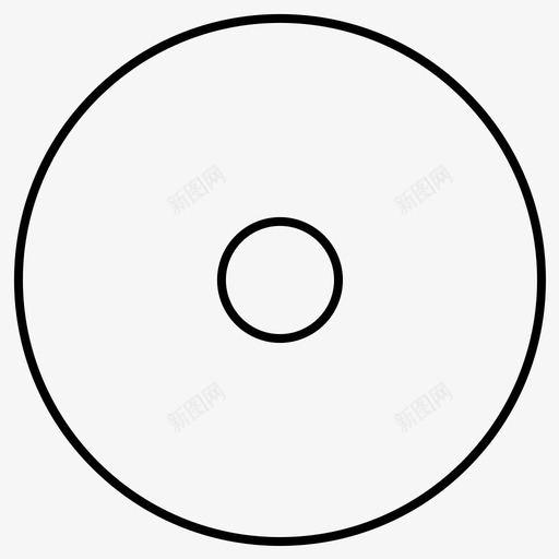 cdcd驱动器计算机图标svg_新图网 https://ixintu.com cd cd驱动器 磁盘 计算机 计算机技术常规线路集4
