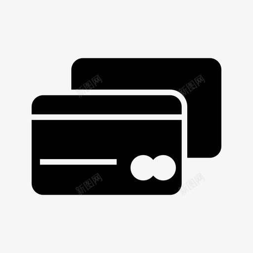 信用卡atm卡购买图标svg_新图网 https://ixintu.com atm 信用卡 借记卡 购买