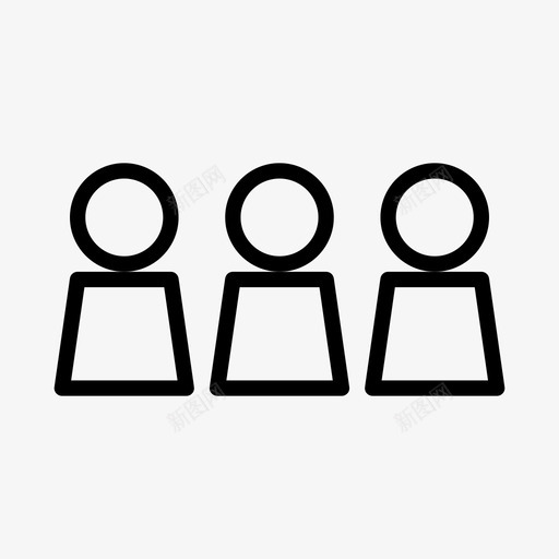 团队合伙人加入图标svg_新图网 https://ixintu.com 业务2线 加入 合伙人 团队 联合