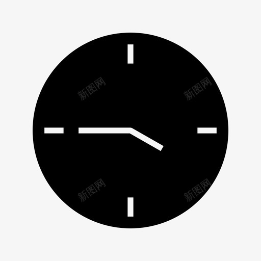 时钟家具家图标svg_新图网 https://ixintu.com 家具 时钟 时间