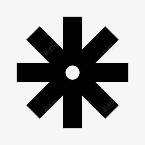 特殊注释星号图标svg_新图网 https://ixintu.com uxui 星号 注释 特殊 简单 脚注 重要