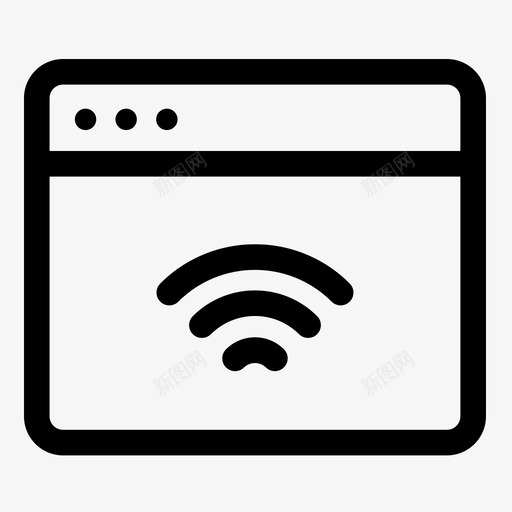 wifibluethoot互联网图标svg_新图网 https://ixintu.com bluethoot waves web wifi 互联网 在线